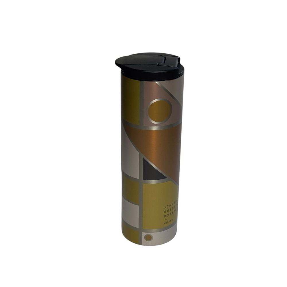 Starbucks Milan Reserve Roastery Tumbler Metallic 2023 16 oz Stainless
